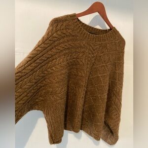 Abercrombie & Fitch Copper Brown batwing oversized Sweater